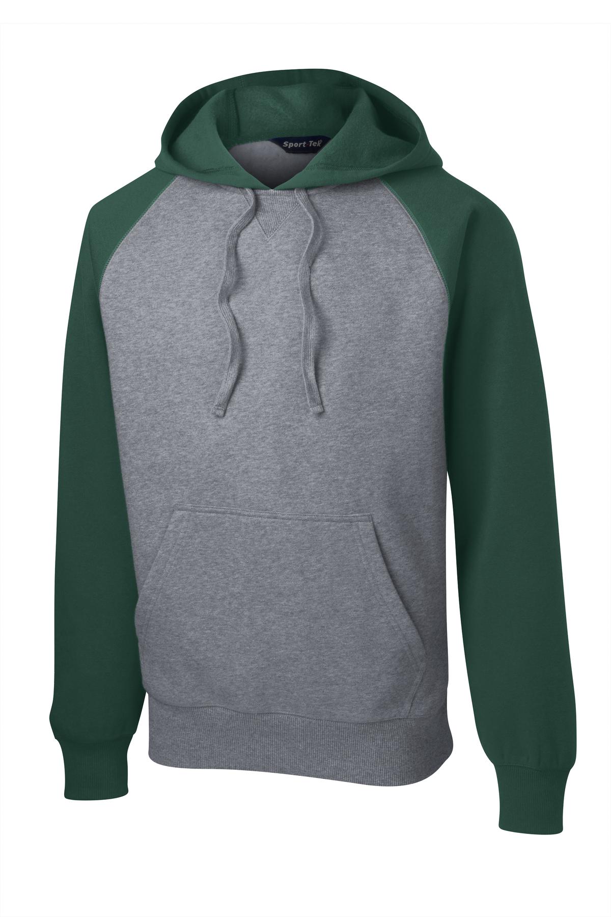 Custom Embroidered Sport-Tek Sweatshirts/Fleece in Forest Green/ Vintage Heather