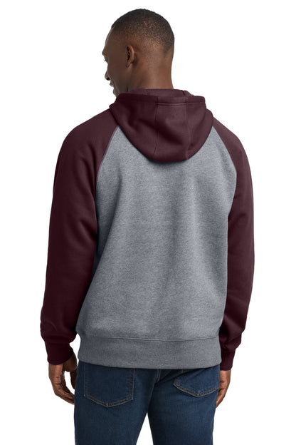 Custom Embroidered Sport-Tek Sweatshirts/Fleece in Maroon/ Vintage Heather