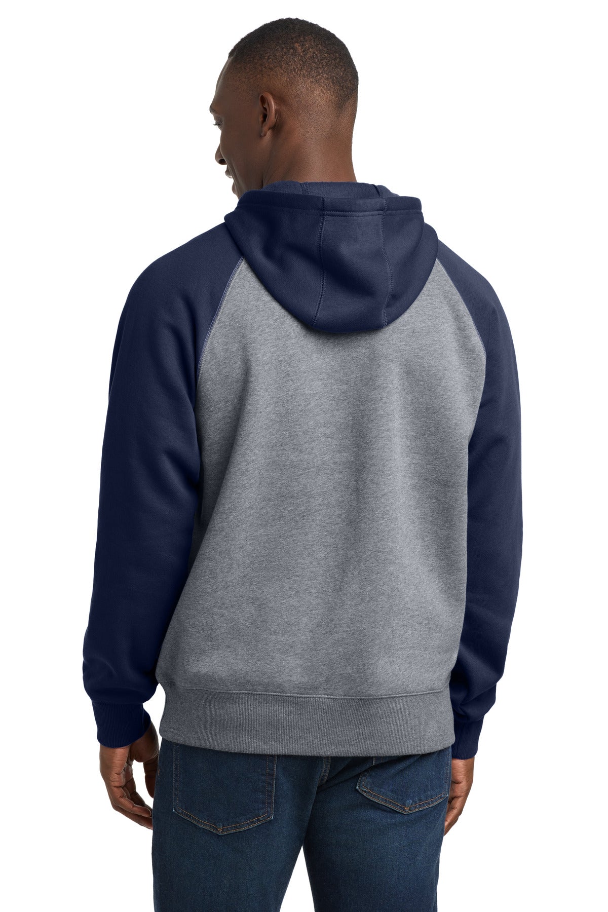 Custom Embroidered Sport-Tek Sweatshirts/Fleece in True Navy/ Vintage Heather