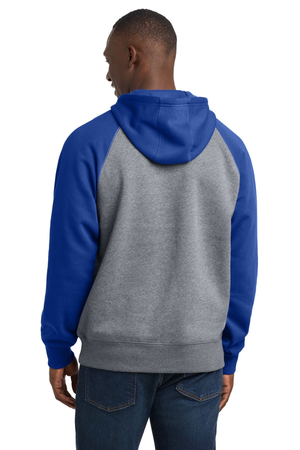 Custom Embroidered Sport-Tek Sweatshirts/Fleece in True Royal/ Vintage Heather
