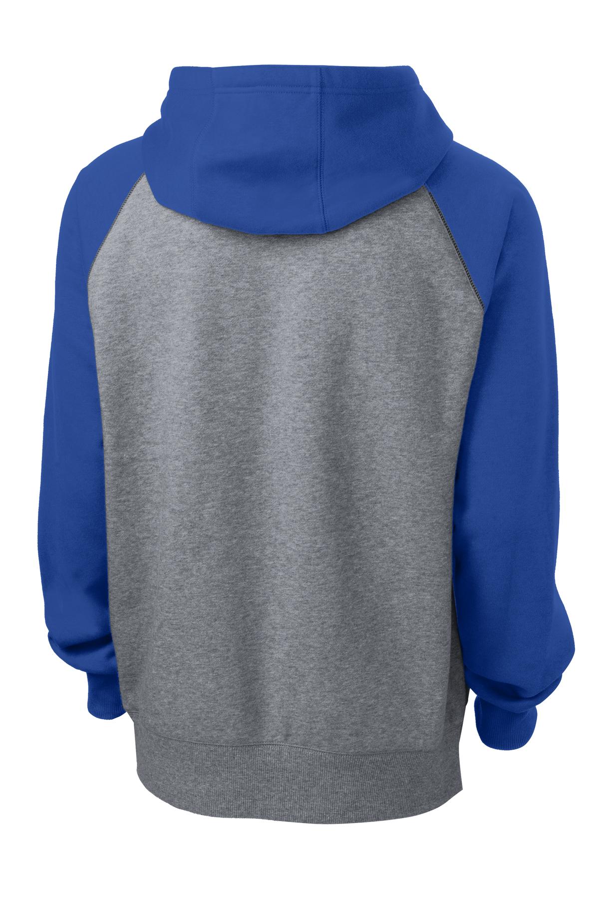 Custom Embroidered Sport-Tek Sweatshirts/Fleece in True Royal/ Vintage Heather
