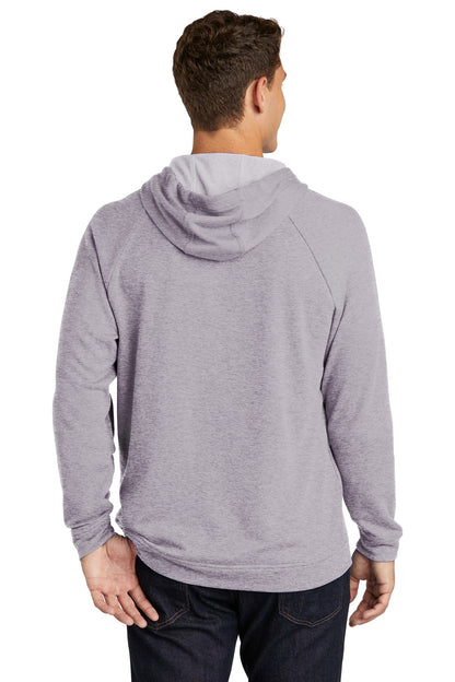 Custom Embroidered Sport-Tek  Lightweight French Terry Pullover Hoodie. ST272,Heather Grey