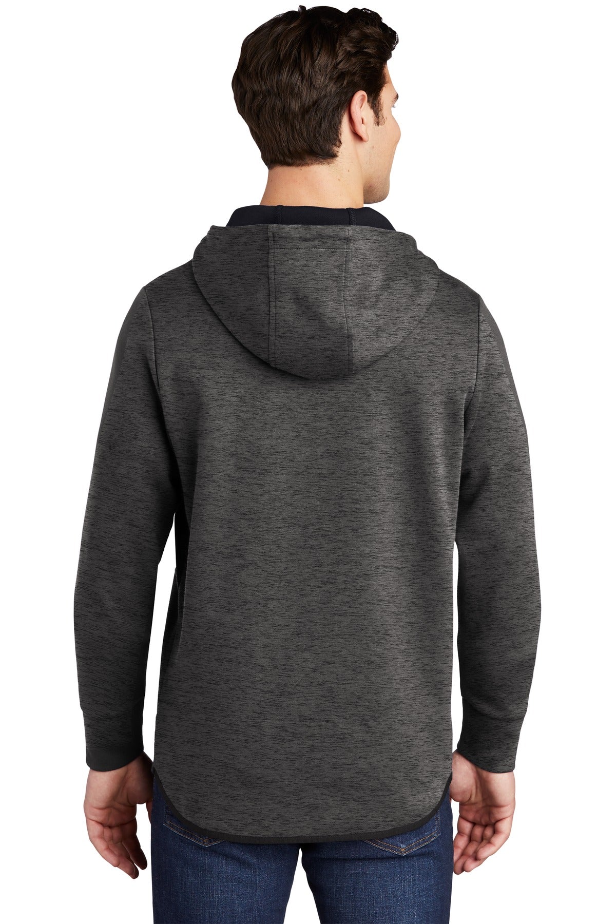 Custom Embroidered Sport-Tek  Triumph Hooded Pullover ST280,Dark Grey Heather