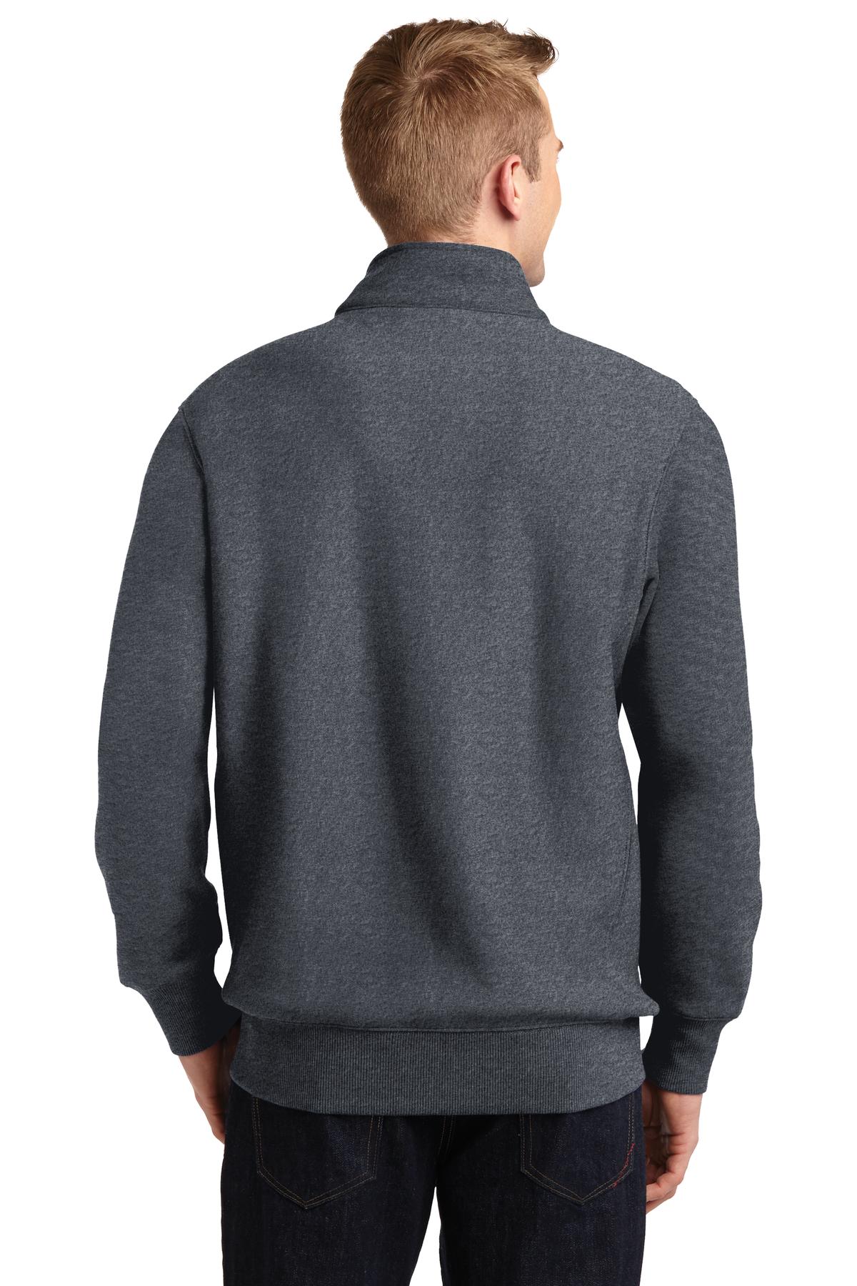 Custom Embroidered Sport-Tek Super Heavyweight 1/4-Zip Pullover Sweatshirt. ST283,Graphite Heather