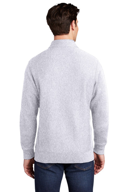 Custom Embroidered Sport-Tek  Super Heavyweight Full-Zip Sweatshirt ST284,Athletic Heather