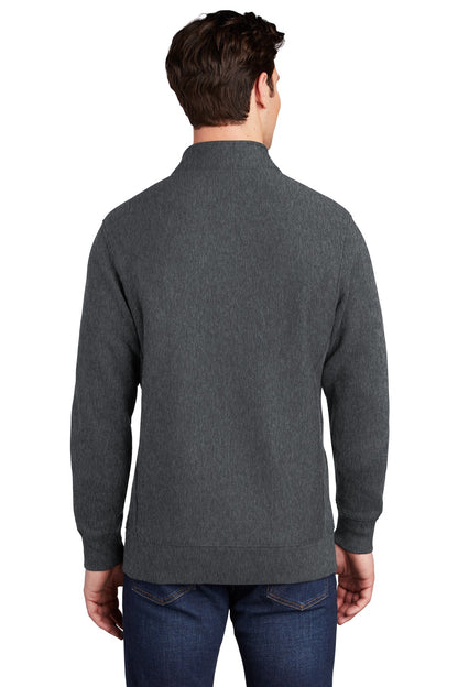 Custom Embroidered Sport-Tek  Super Heavyweight Full-Zip Sweatshirt ST284,Graphite Heather