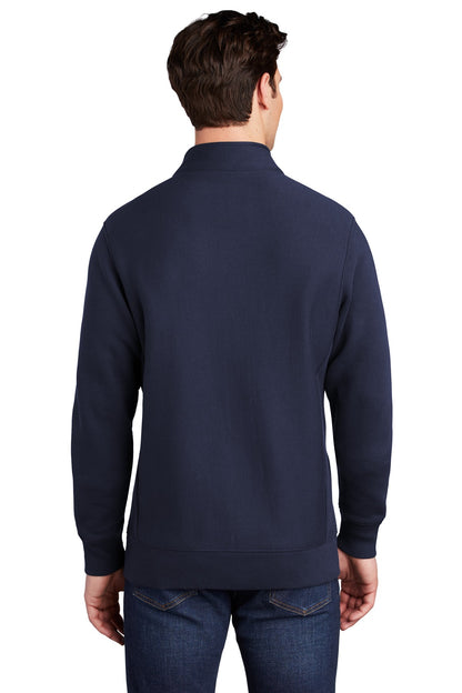 Custom Embroidered Sport-Tek  Super Heavyweight Full-Zip Sweatshirt ST284,True Navy