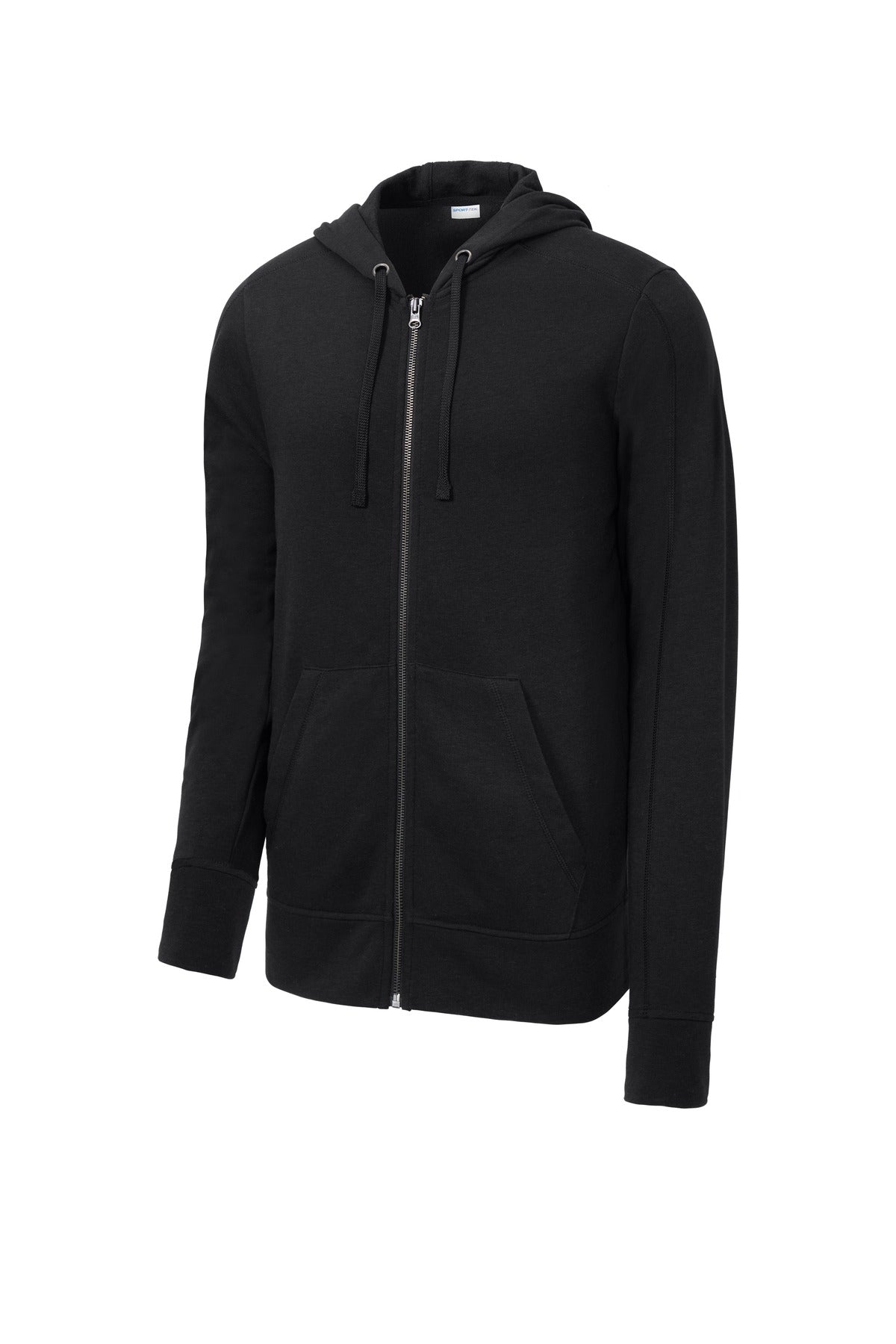 Sport-Tek  PosiCharge  Tri-Blend Wicking Fleece Full-Zip Hooded Jacket ST293