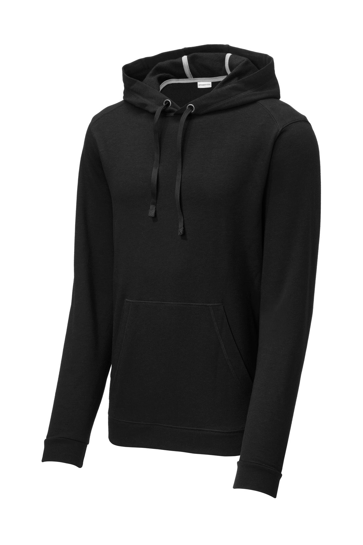 Sport-Tek  PosiCharge  Tri-Blend Wicking Fleece Hooded Pullover. ST296