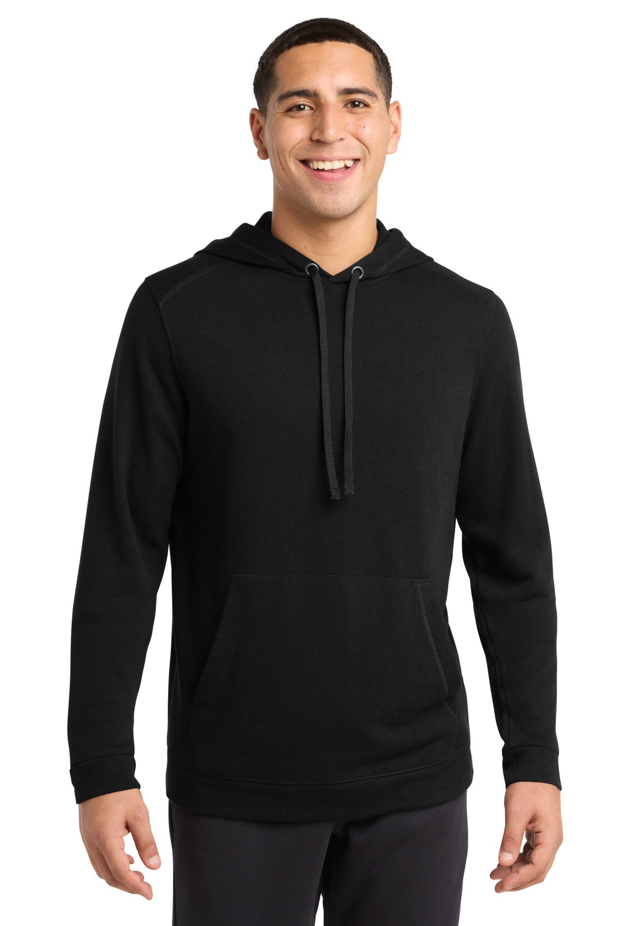 Custom Embroidered Sport-Tek Sweatshirts/Fleece in Black Triad Solid