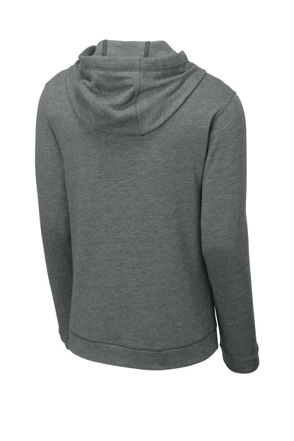 Sport-Tek  PosiCharge  Tri-Blend Wicking Fleece Hooded Pullover. ST296
