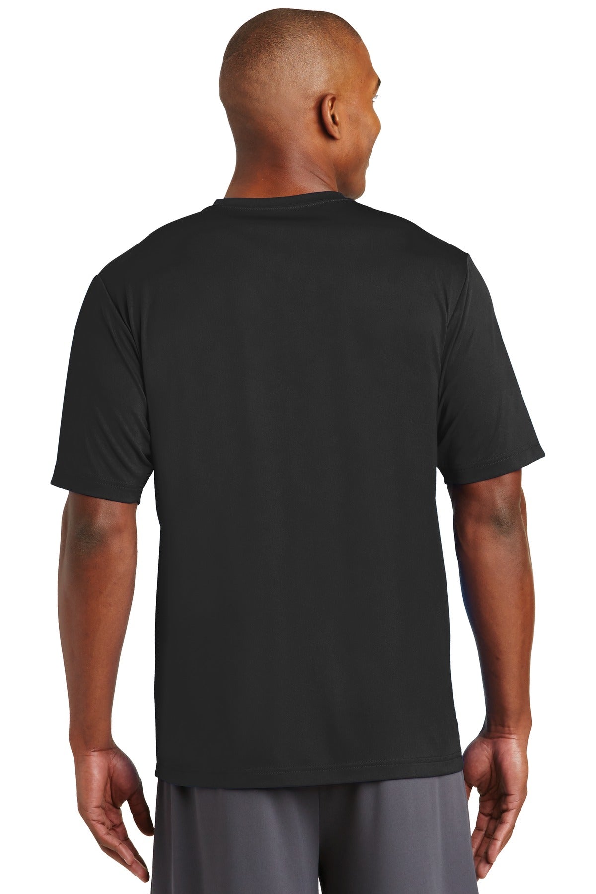 Custom Embroidered Sport-Tek PosiCharge Tough Tee. ST320,Black