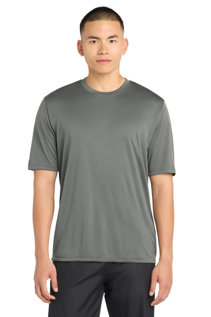 Custom Embroidered Sport-Tek Activewear in Dark Smoke Grey
