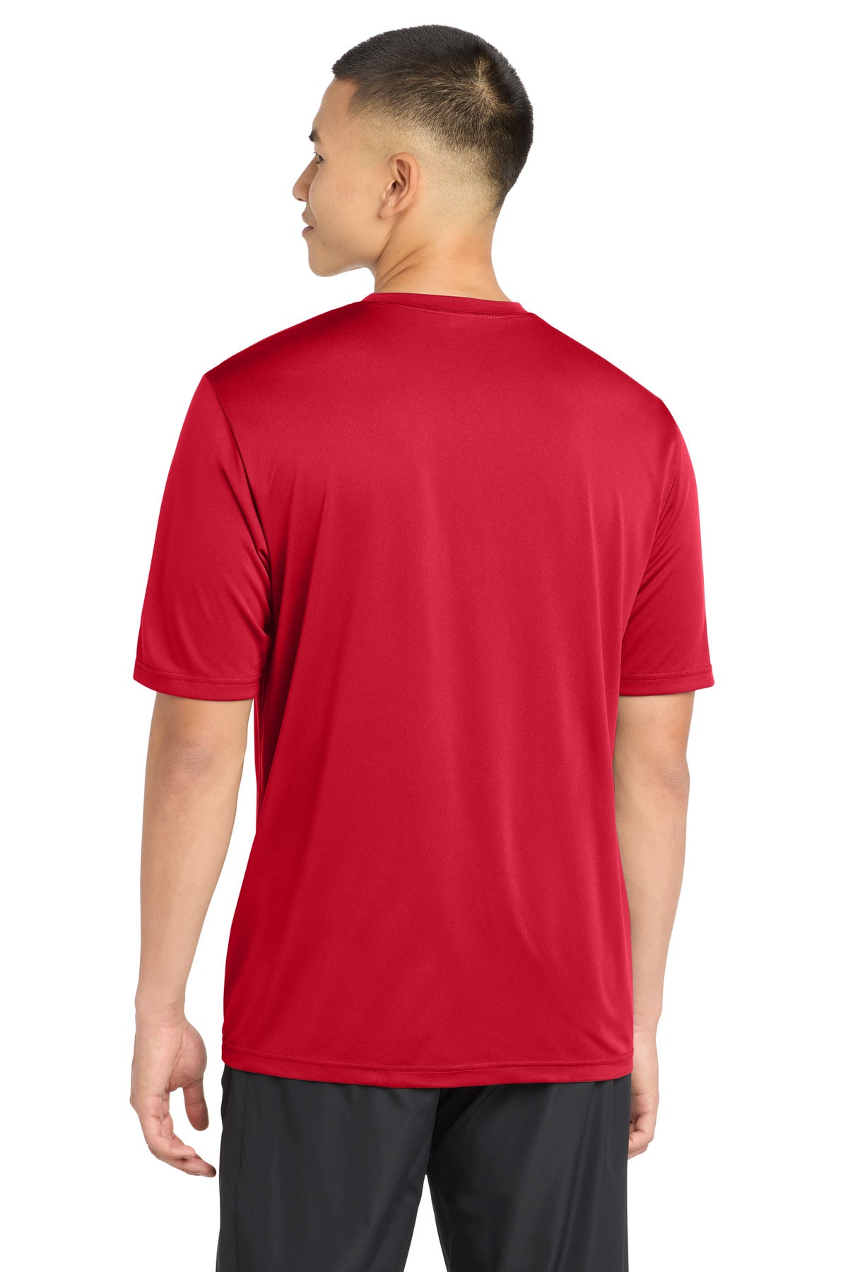 Custom Embroidered Sport-Tek Activewear in Deep Red