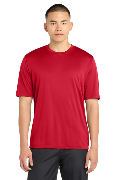 Custom Embroidered Sport-Tek Activewear in Deep Red