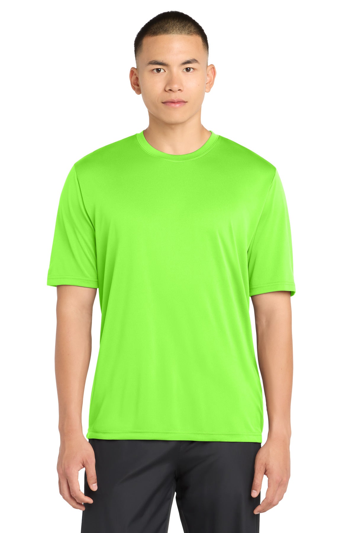 Custom Embroidered Sport-Tek Activewear in Neon Green
