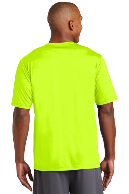 Custom Embroidered Sport-Tek PosiCharge Tough Tee. ST320,Neon Yellow