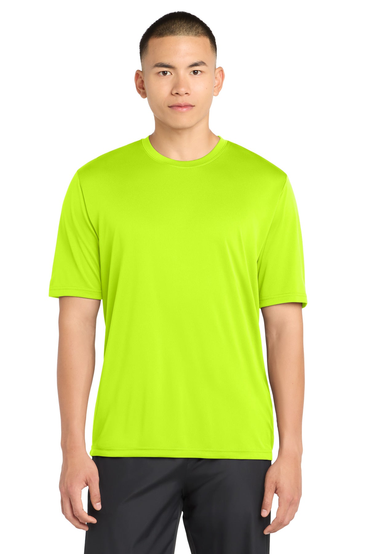 Custom Embroidered Sport-Tek Activewear in Neon Yellow