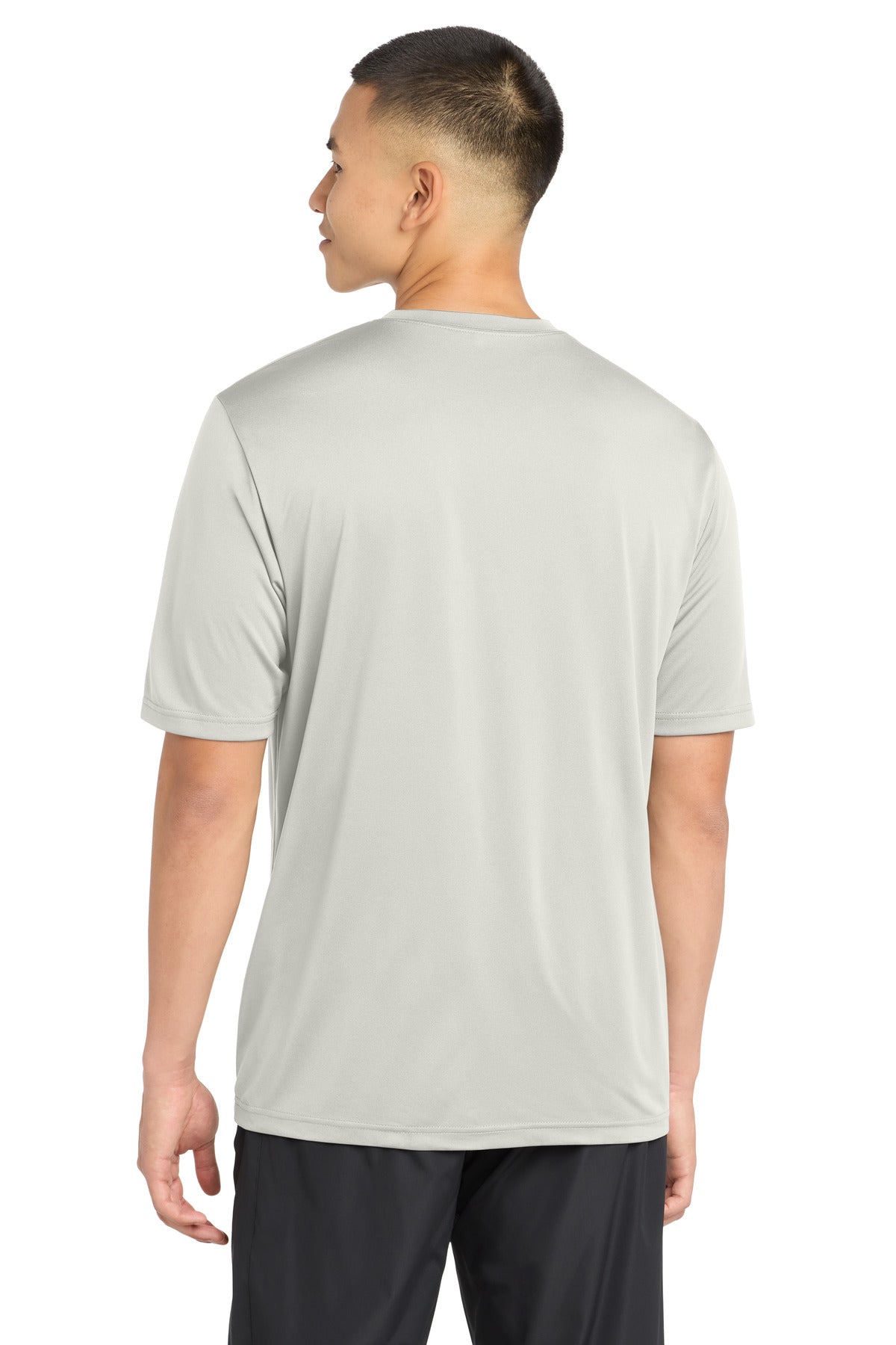 Custom Embroidered Sport-Tek Activewear in Silver