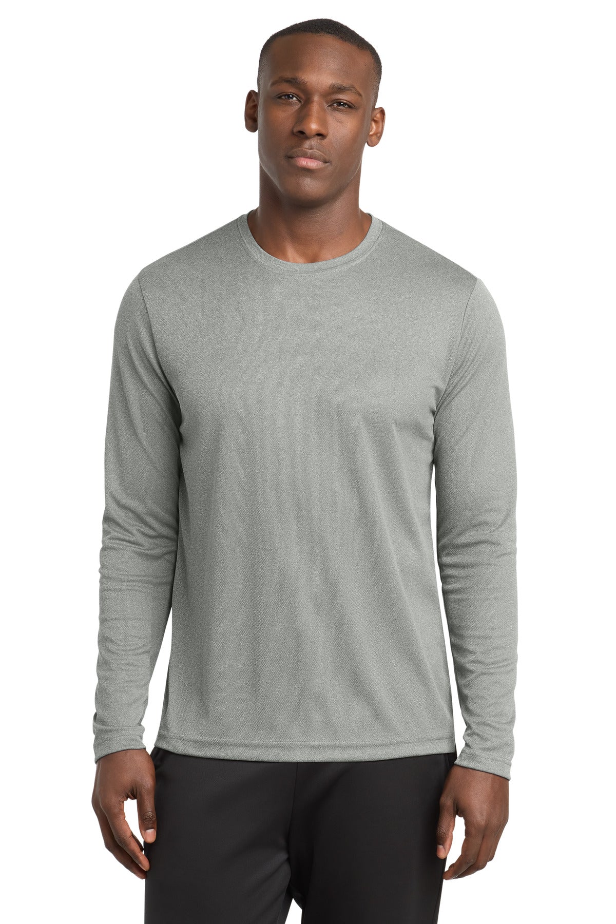 Custom Embroidered Sport-Tek Activewear in Grey Heather