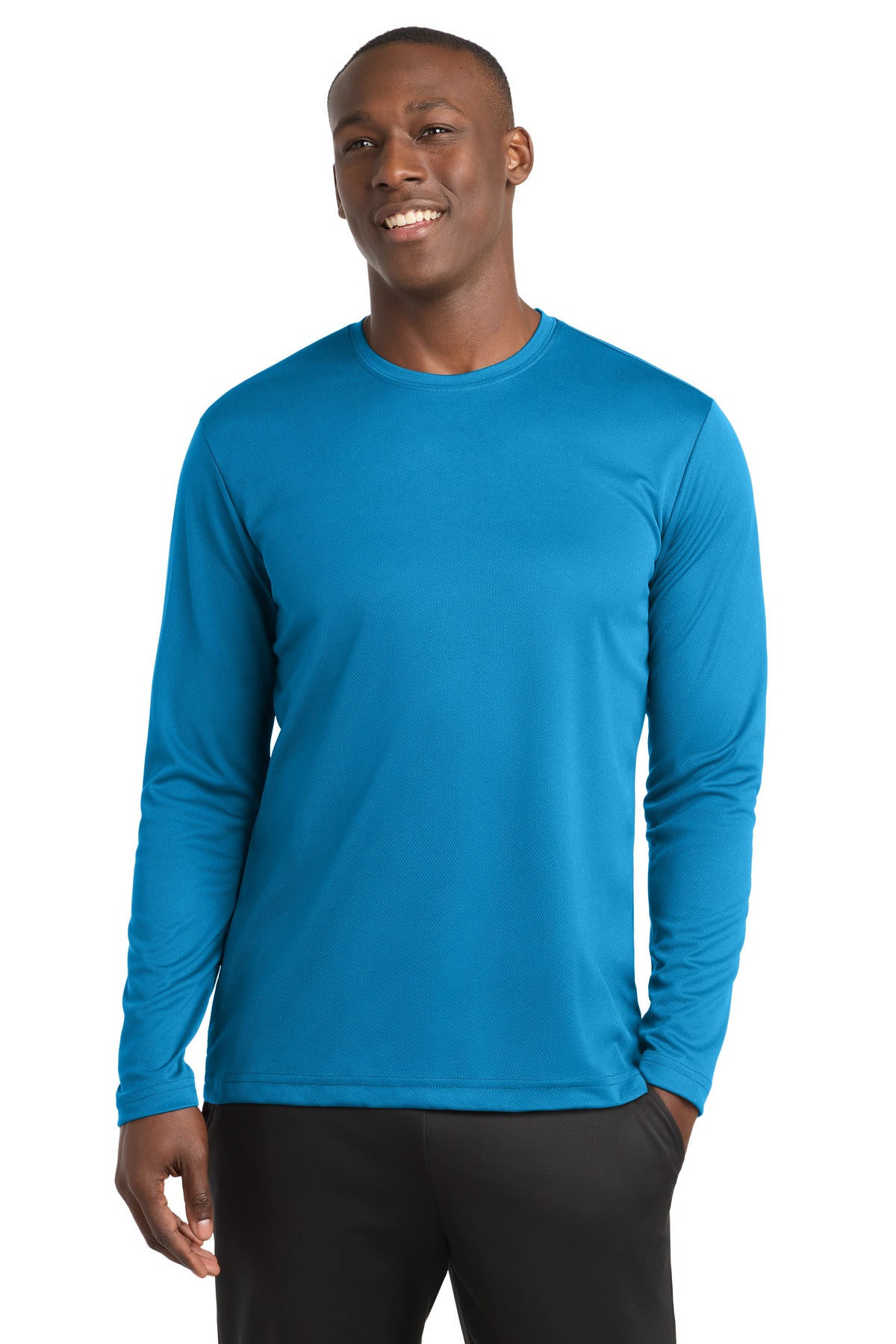 Custom Embroidered Sport-Tek Activewear in Pond Blue