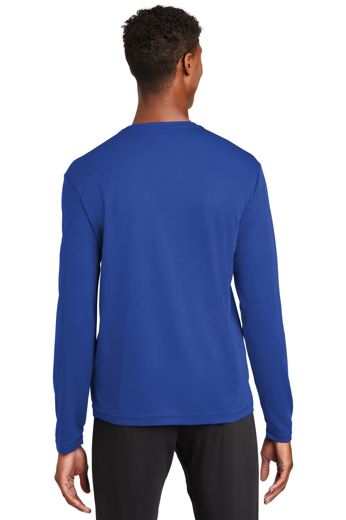 Custom Embroidered Sport-Tek PosiCharge RacerMesh Long Sleeve Tee. ST340LS,True Royal