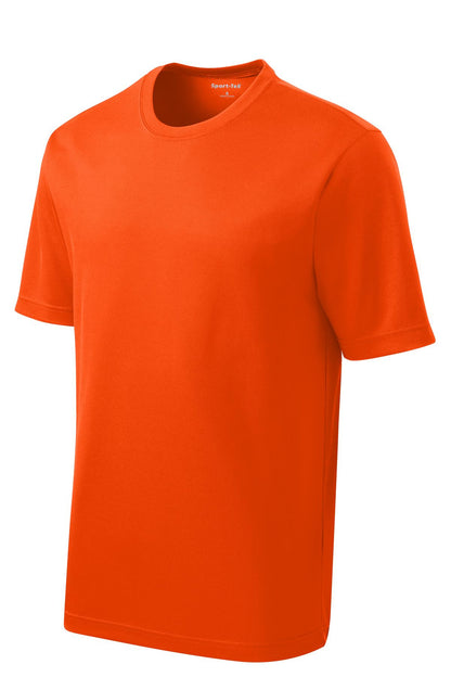 Sport-Tek PosiCharge RacerMesh Tee. ST340 Neon Orange