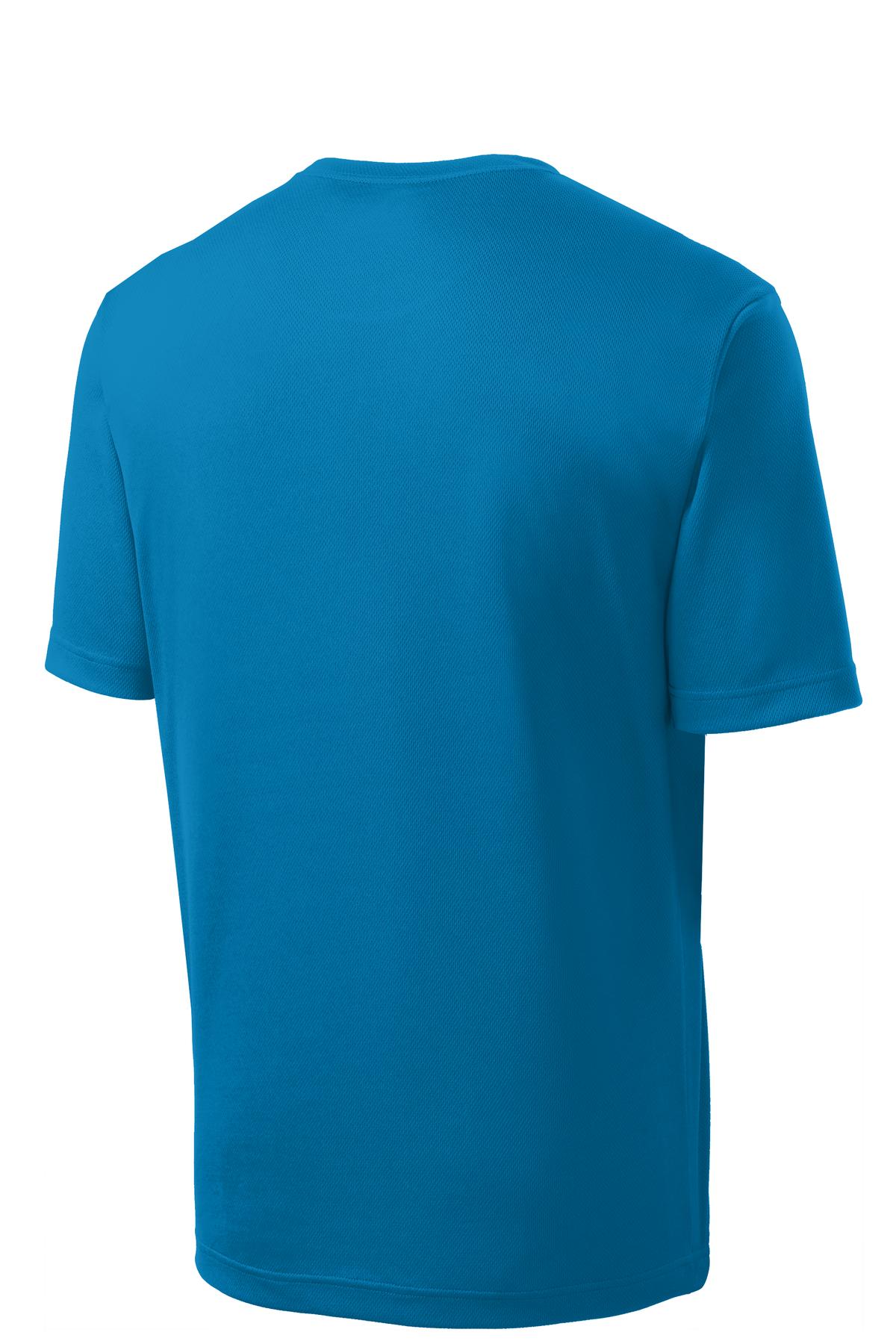 Sport-Tek PosiCharge RacerMesh Tee. ST340 Pond Blue
