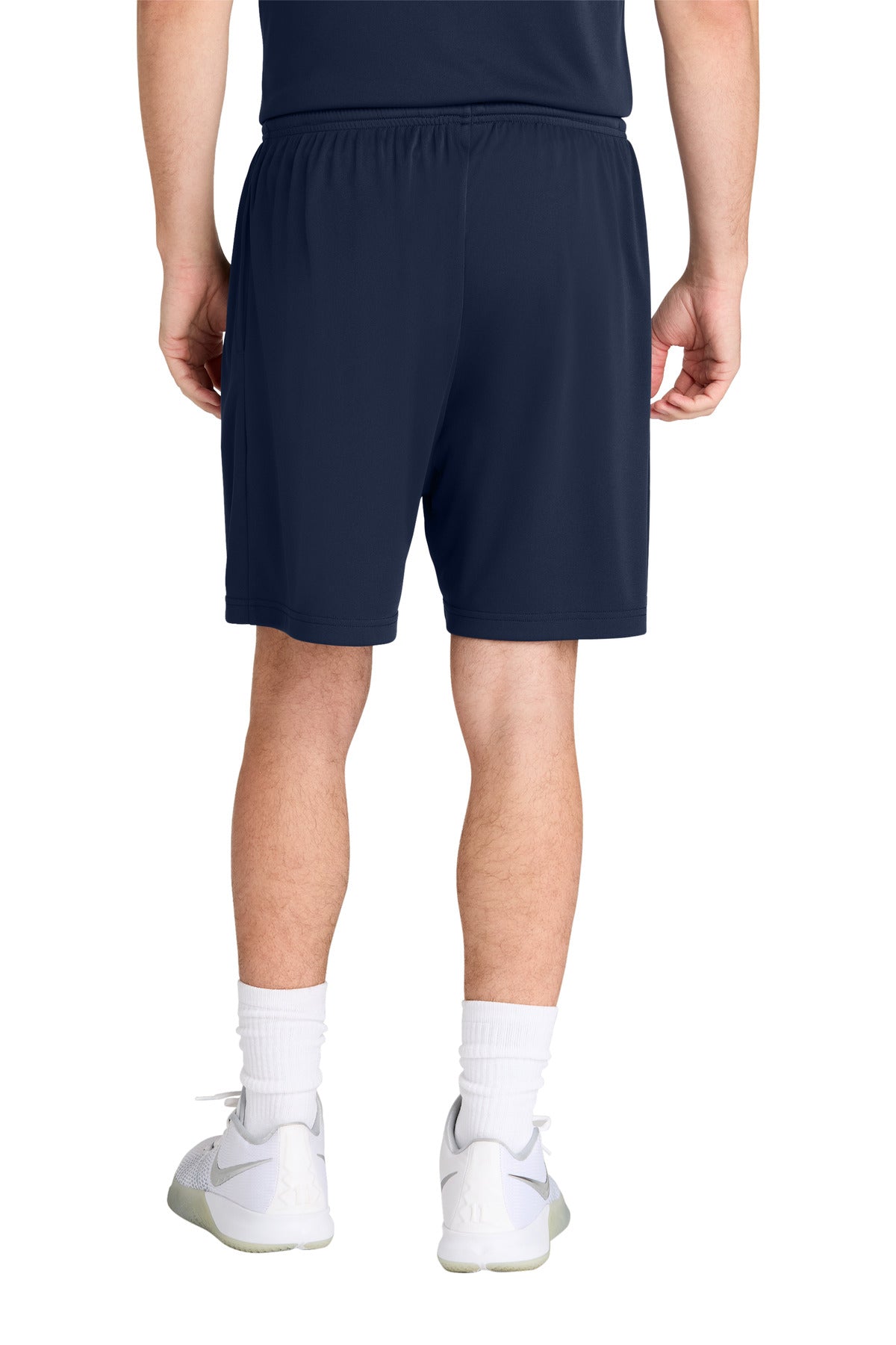 Custom Embroidered Sport-Tek PosiCharge Competitor 7  Pocketed Short ST349P,True Navy