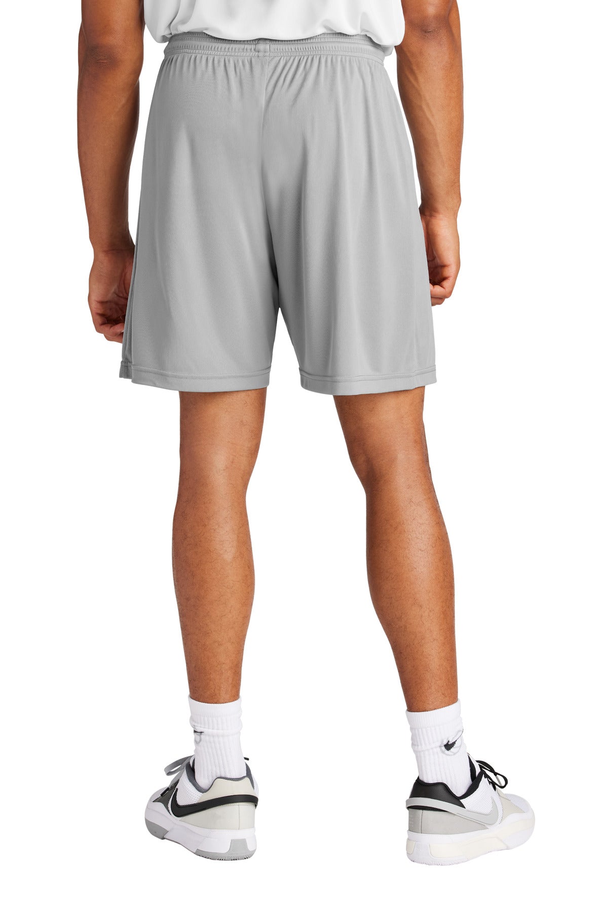 Custom Embroidered Sport-Tek PosiCharge Competitor 7  Short ST349,Silver