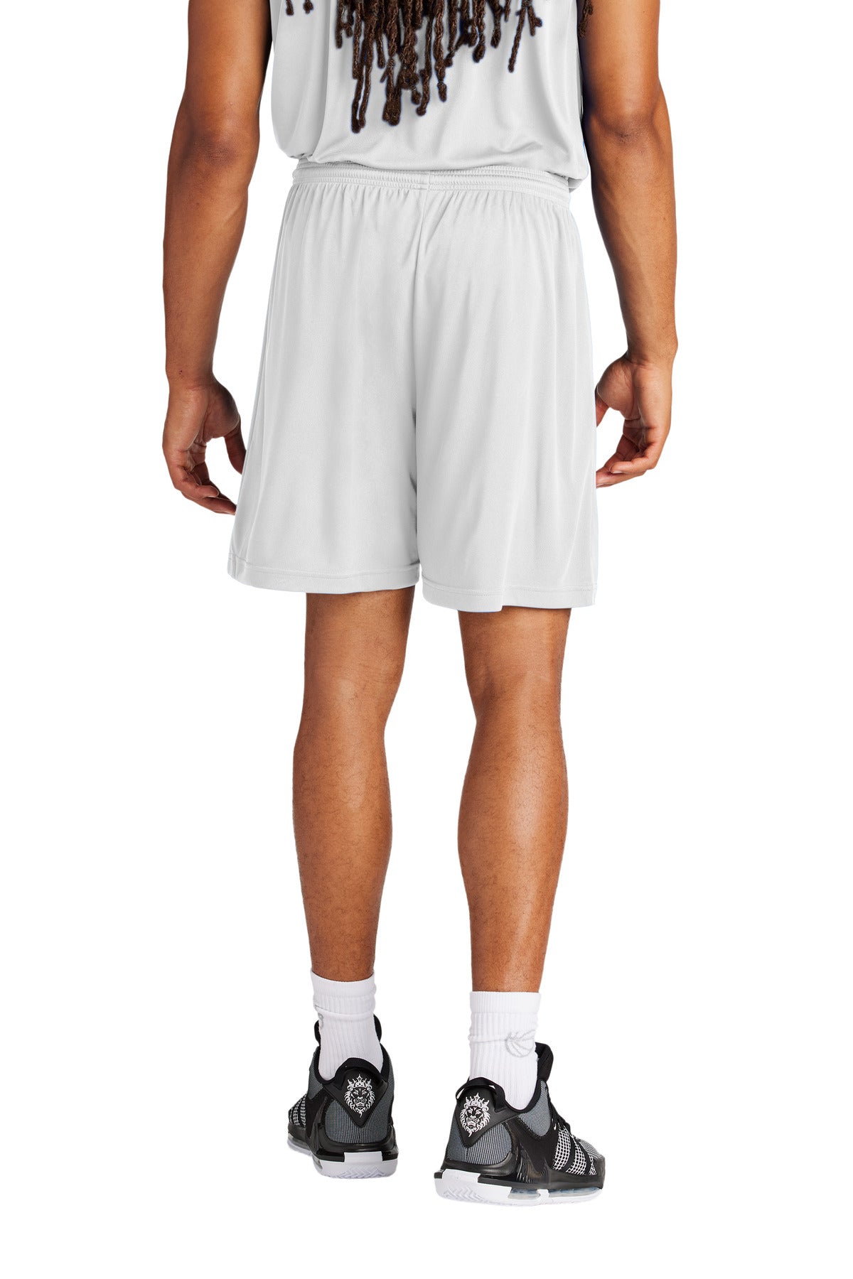 Custom Embroidered Sport-Tek PosiCharge Competitor 7  Short ST349,White
