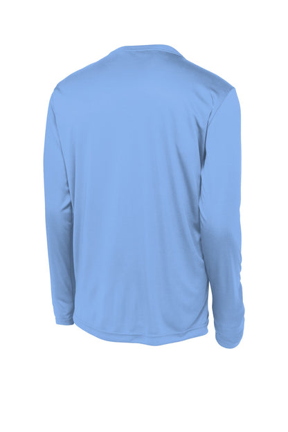 Sport-Tek Long Sleeve PosiCharge Competitor Tee. ST350LS Carolina Blue