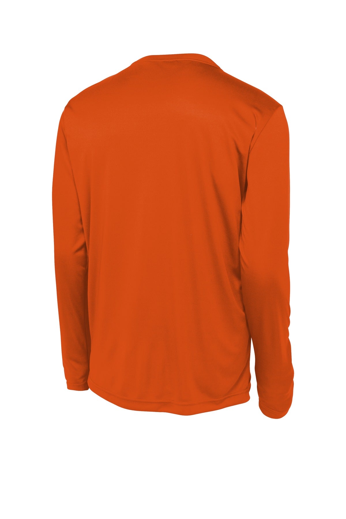 Sport-Tek Long Sleeve PosiCharge Competitor Tee. ST350LS Deep Orange
