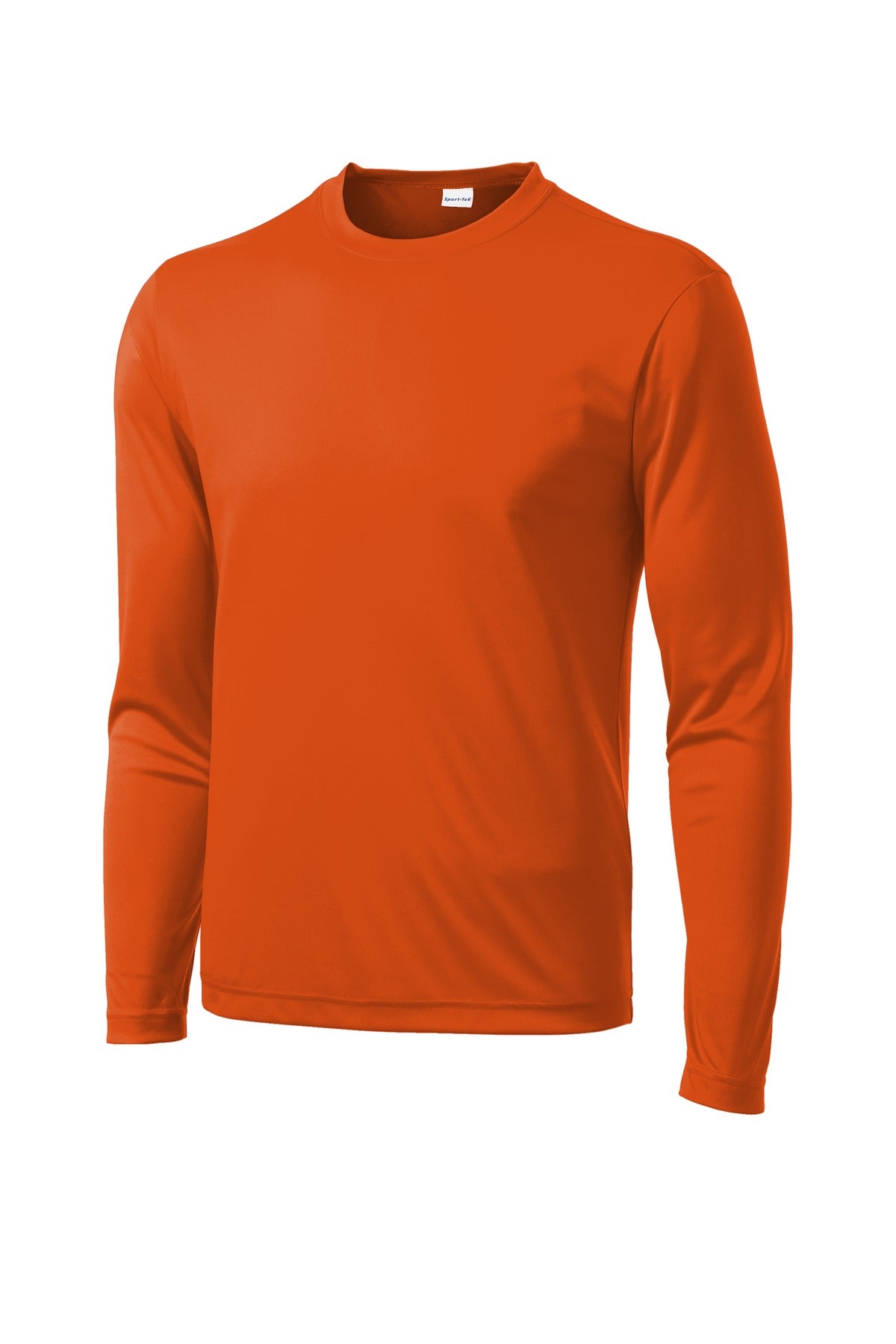 Sport-Tek Long Sleeve PosiCharge Competitor Tee. ST350LS Deep Orange