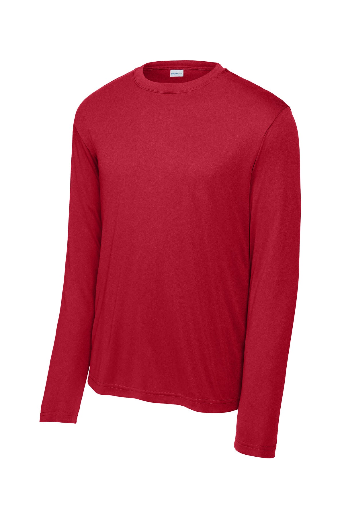 Sport-Tek Long Sleeve PosiCharge Competitor Tee. ST350LS Deep Red