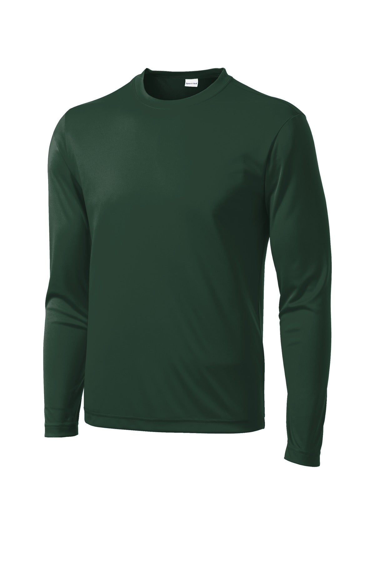 Sport-Tek Long Sleeve PosiCharge Competitor Tee. ST350LS Forest Green