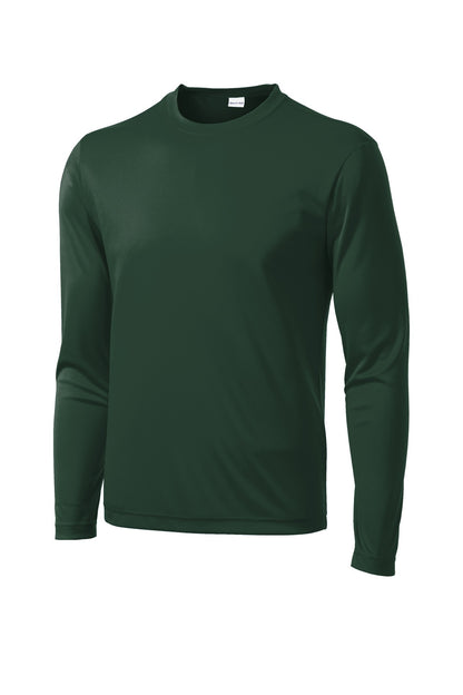 Sport-Tek Long Sleeve PosiCharge Competitor Tee. ST350LS Forest Green