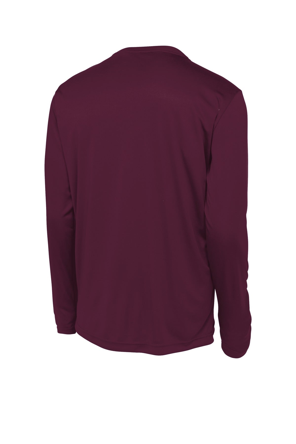 Sport-Tek Long Sleeve PosiCharge Competitor Tee. ST350LS Maroon