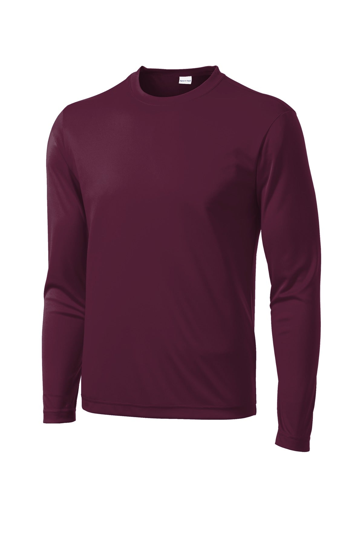 Sport-Tek Long Sleeve PosiCharge Competitor Tee. ST350LS Maroon