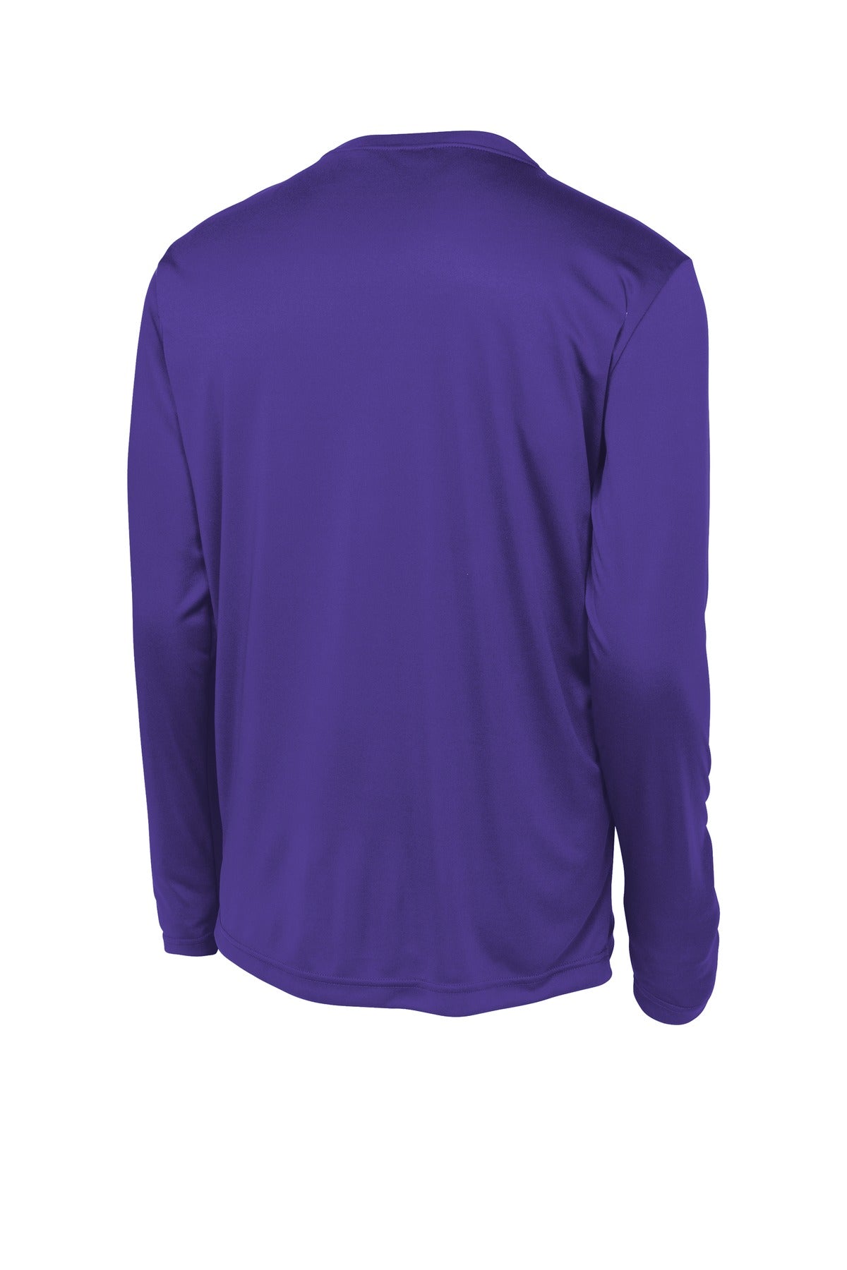 Sport-Tek Long Sleeve PosiCharge Competitor Tee. ST350LS Purple