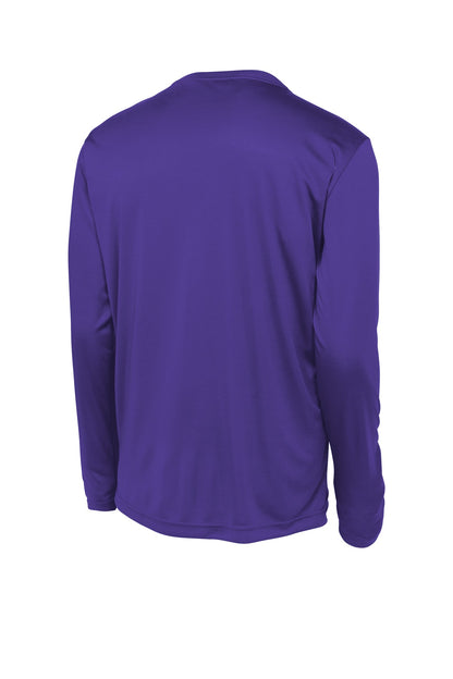 Sport-Tek Long Sleeve PosiCharge Competitor Tee. ST350LS Purple