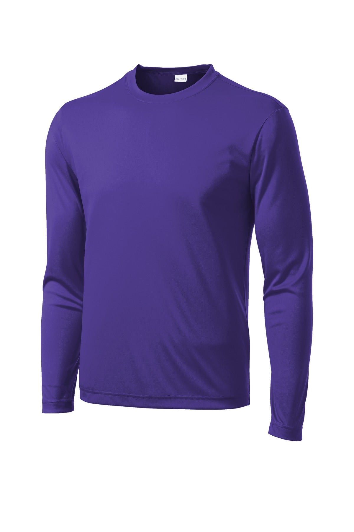 Sport-Tek Long Sleeve PosiCharge Competitor Tee. ST350LS Purple