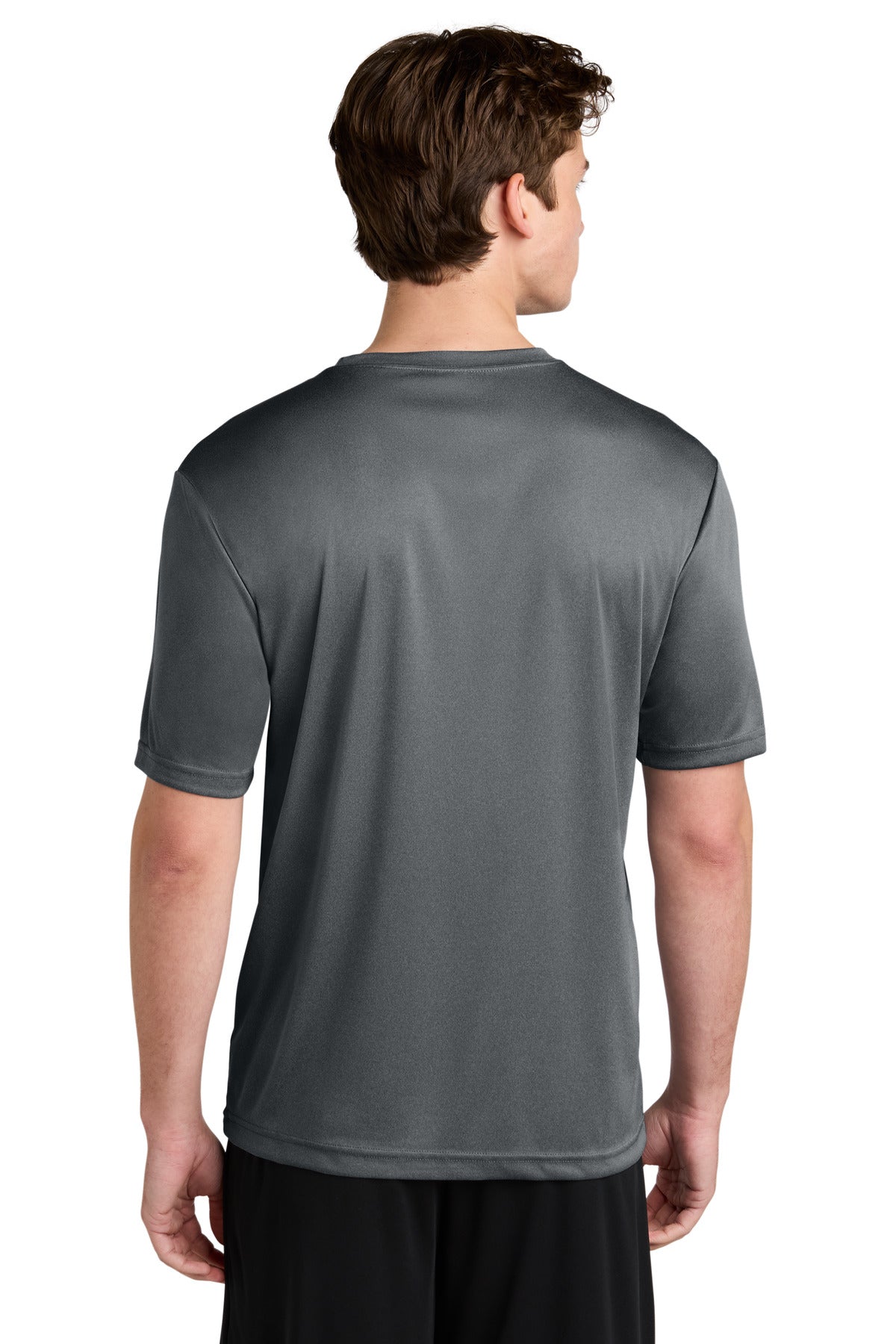 Custom Embroidered Sport-Tek PosiCharge Competitor Tee. ST350,Iron Grey Heather