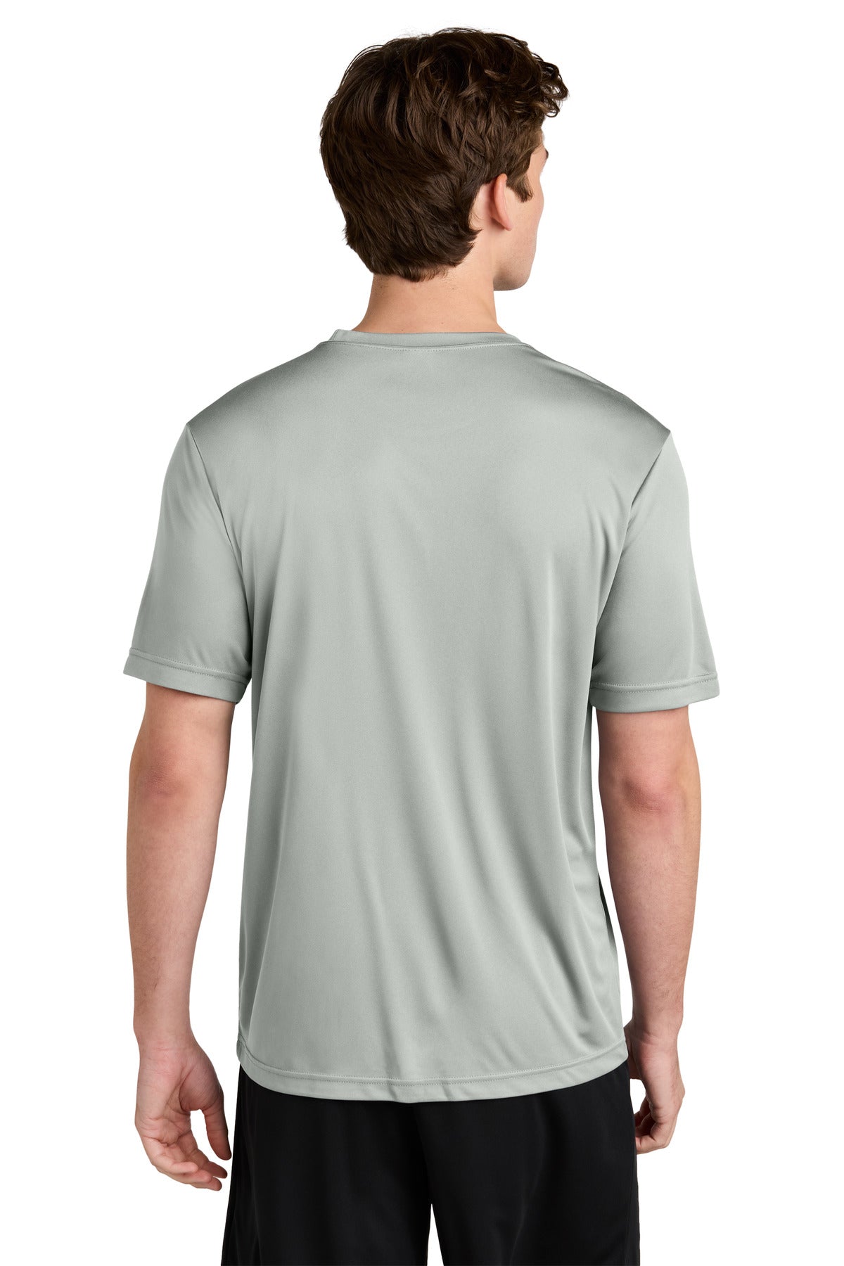 Custom Embroidered Sport-Tek PosiCharge Competitor Tee. ST350,Silver