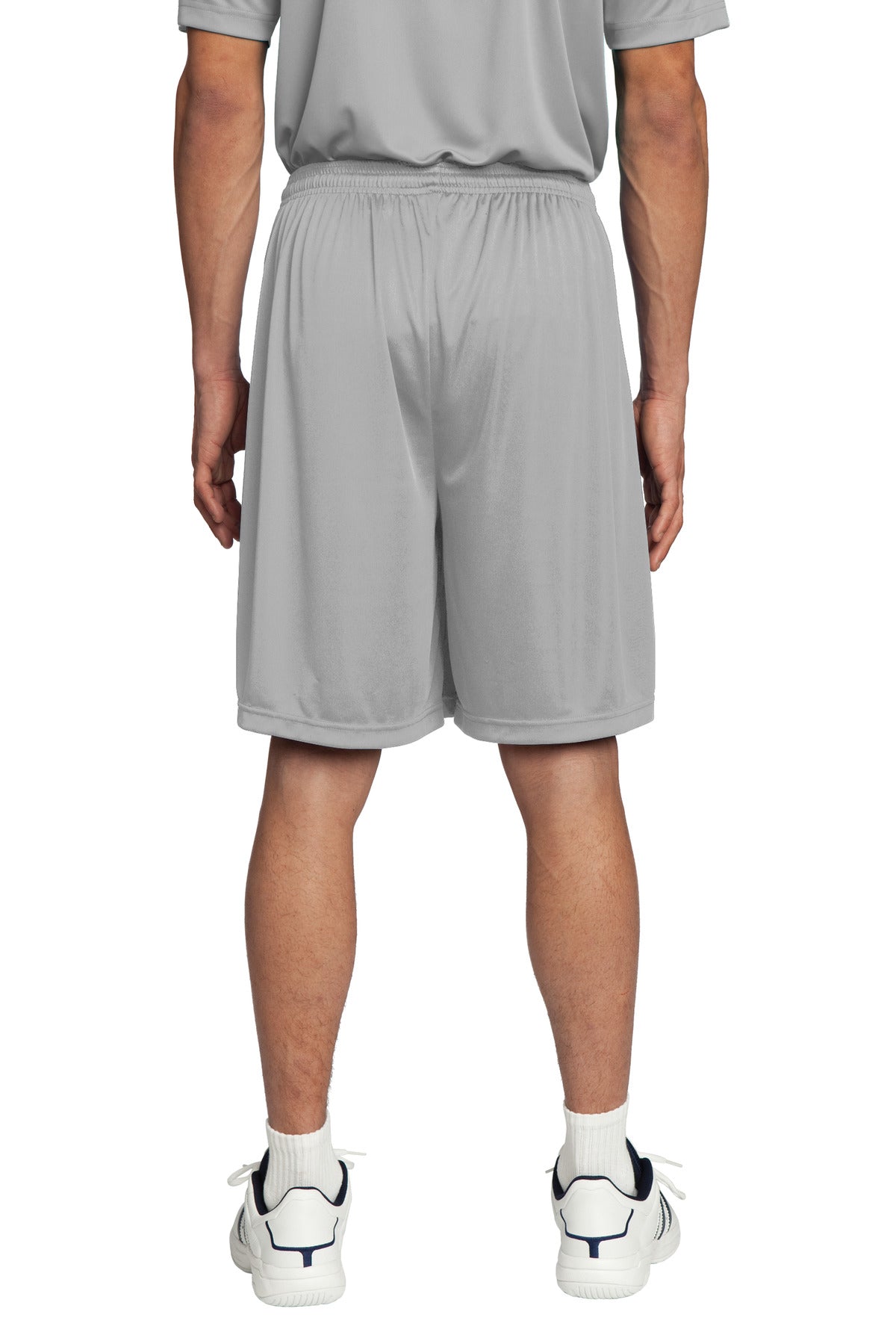 Custom Embroidered Sport-Tek PosiCharge Competitor Short. ST355,Silver