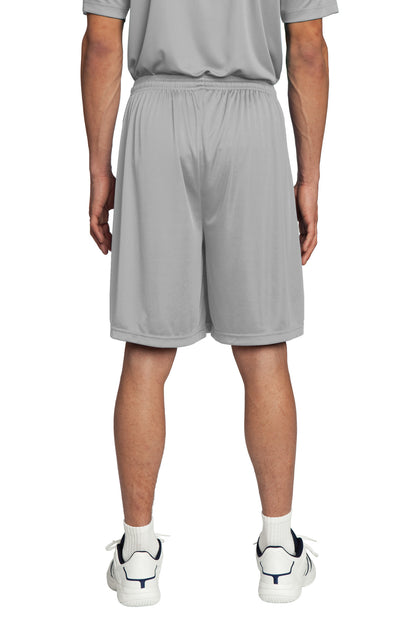 Custom Embroidered Sport-Tek PosiCharge Competitor Short. ST355,Silver