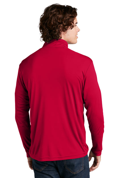 Custom Embroidered Sport-Tek PosiCharge Competitor 1/4-Zip Pullover. ST357,Deep Red