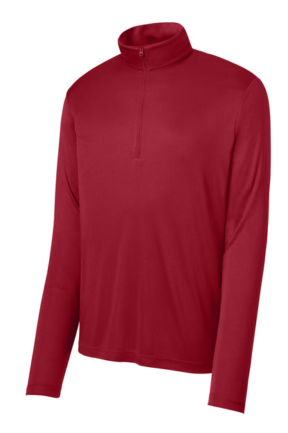 Custom Embroidered Sport-Tek Activewear in Deep Red