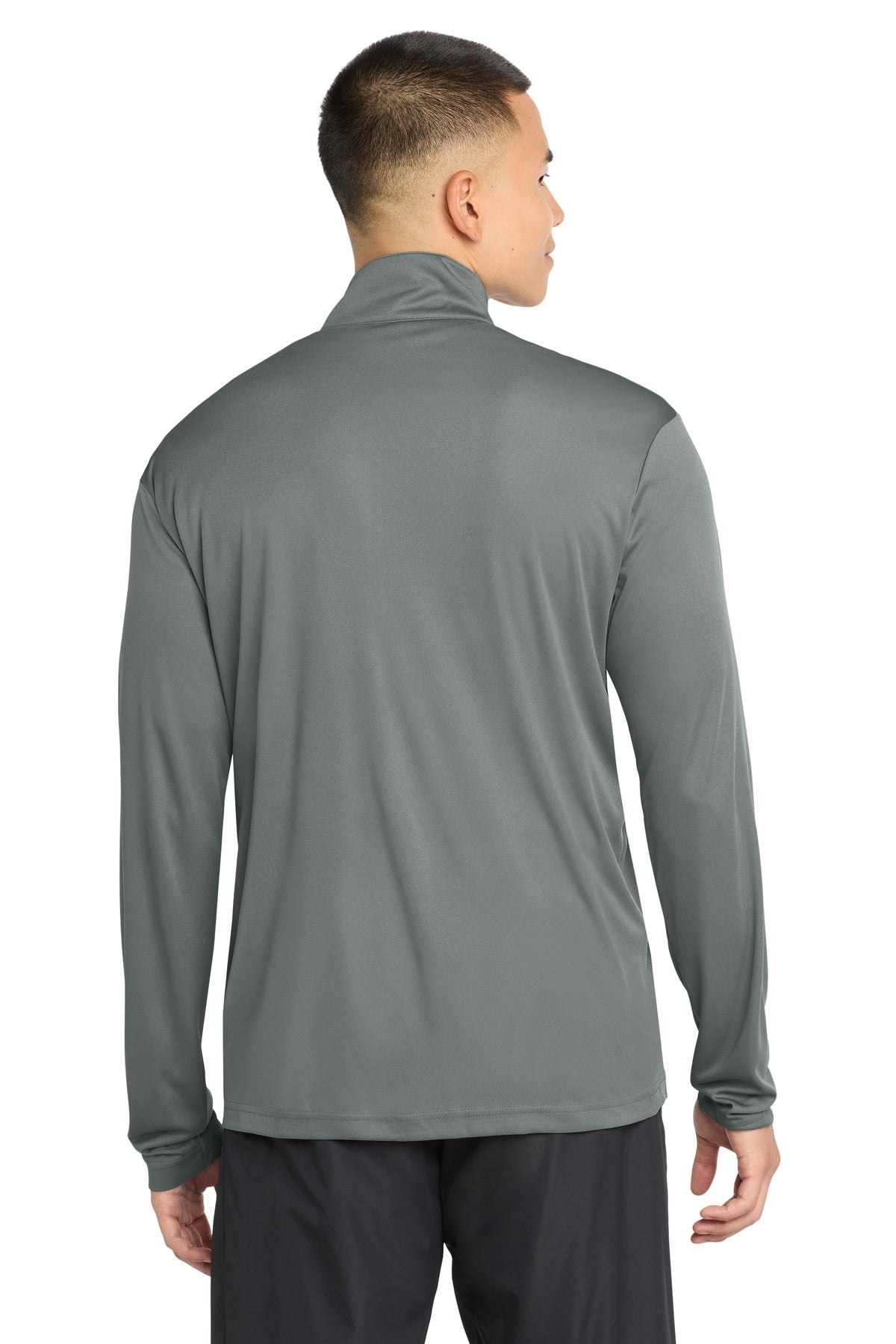 Custom Embroidered Sport-Tek Activewear in Grey Concrete