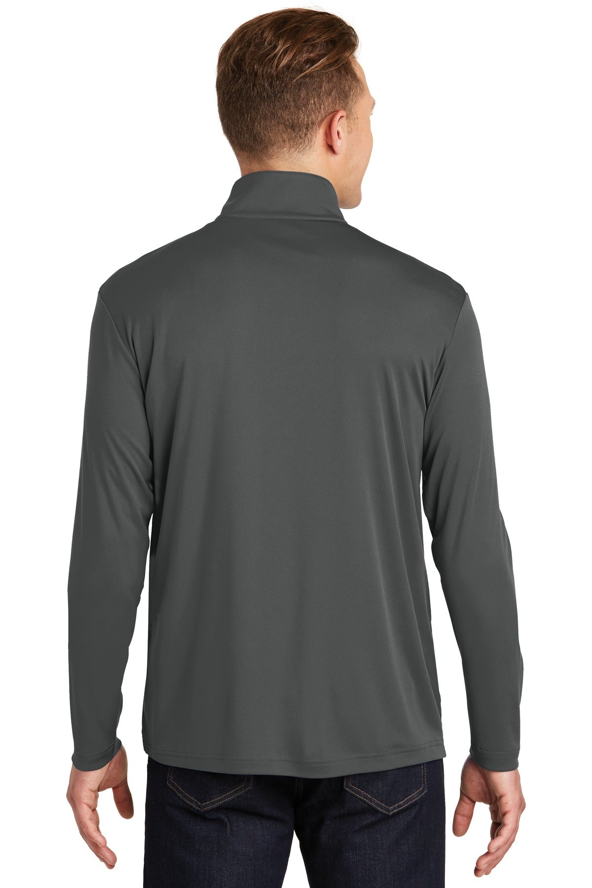 Custom Embroidered Sport-Tek PosiCharge Competitor 1/4-Zip Pullover. ST357,Iron Grey